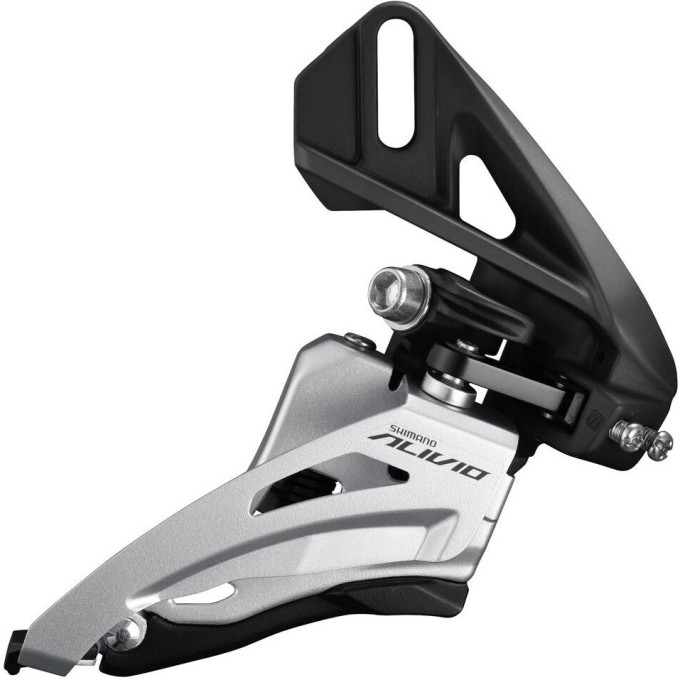 Переключатель передний SHIMANO Alivio M4000, универсальная тяга, нижний хомут, 9 скоростей, EFDM4000TSX6
